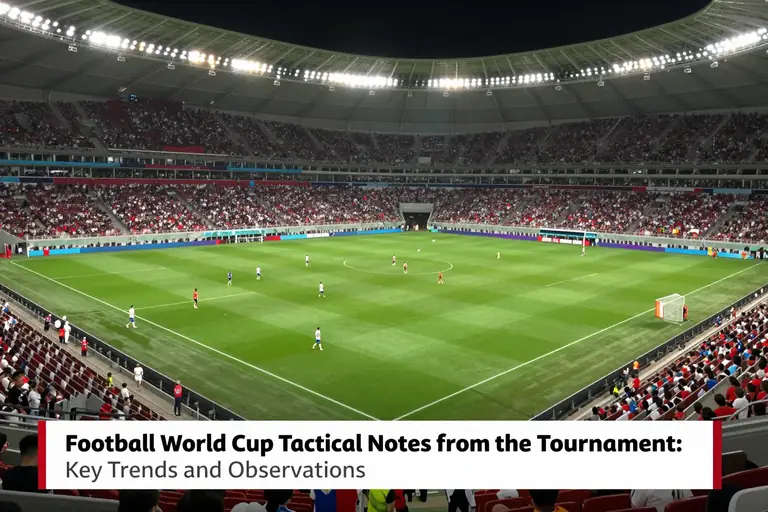 Football World Cup Tactical Notes from the Tournament: Key Trends and Observations