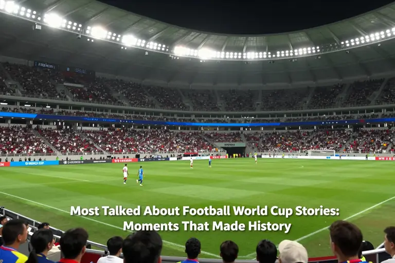 Most Talked About Football World Cup Stories: Moments That Made History