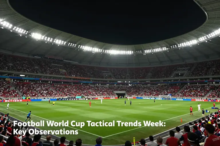 Football World Cup Tactical Trends This Week: Key Observations and In-Depth Analysis