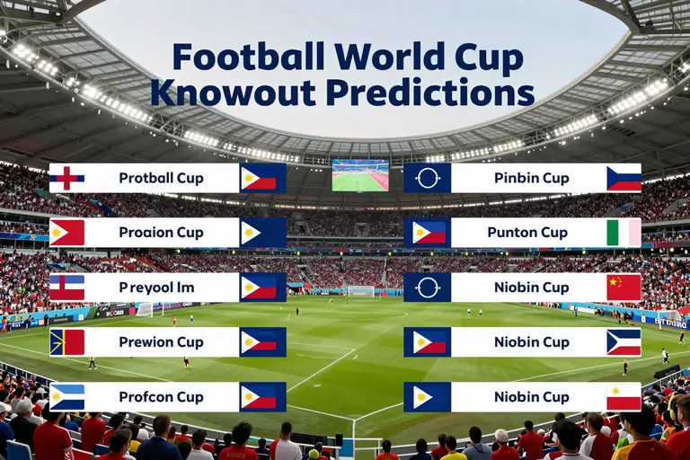 Football World Cup Knockout Stage Predictions: Navigating the Path to Glory