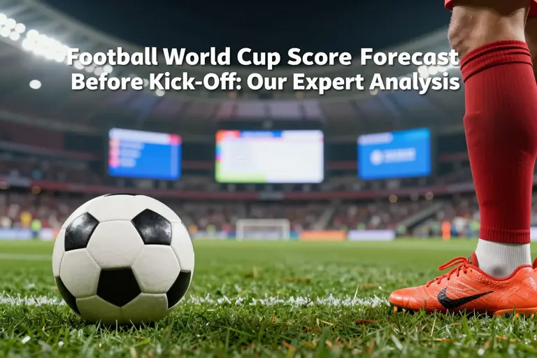 Football World Cup Score Forecast Before Kick-Off: Our Expert Analysis