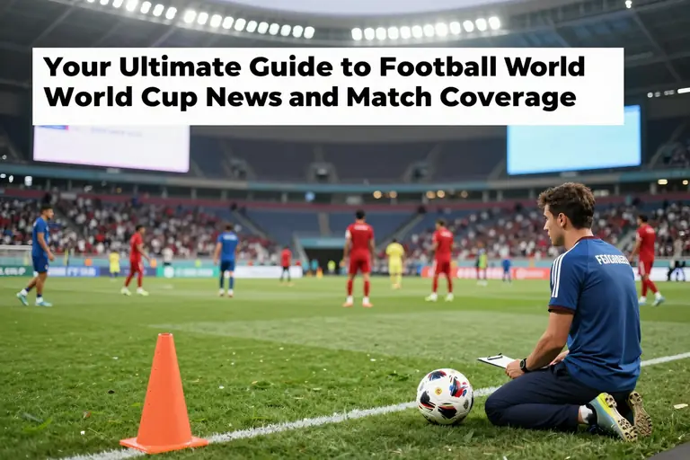 Your Ultimate Guide to Football World Cup News and Match Coverage