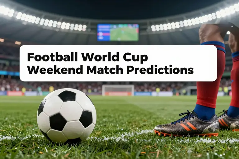 Football World Cup Weekend Match Predictions 3 Football World Cup Weekend Match Predictions