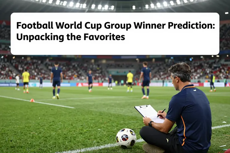 Football World Cup Group Winner Prediction: Unpacking the Favorites 3 Football World Cup Group Winner Prediction
