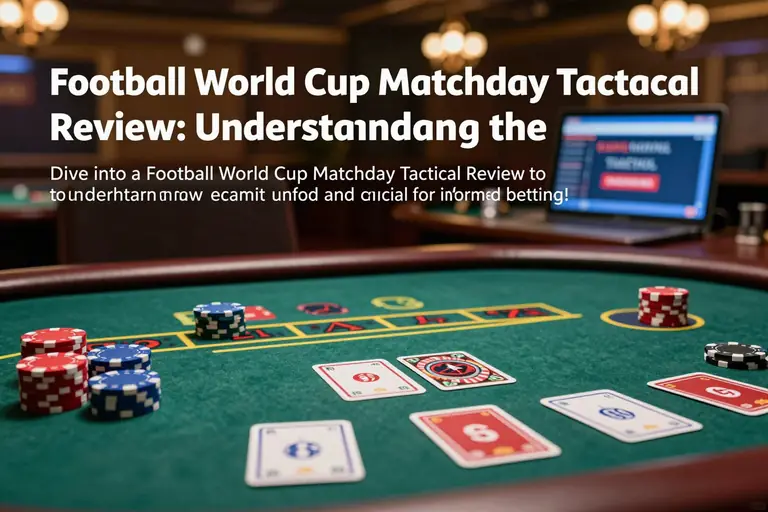 Football World Cup Matchday Tactical Review: Understanding the Game and Its Betting Implications