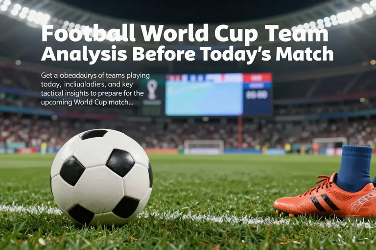 Football World Cup Team Analysis Before Today's Match