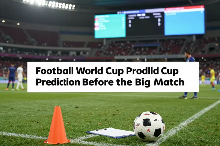 Football World Cup Prediction Before the Big Match